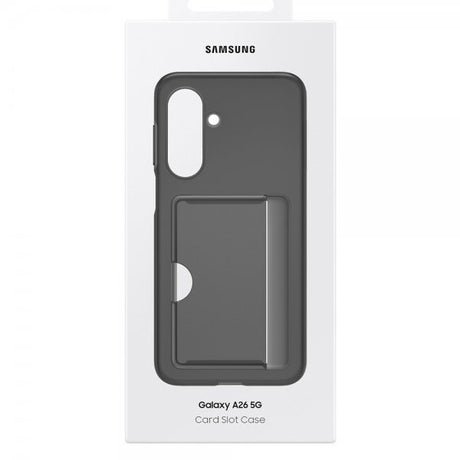 Samsung Original Galaxy A26 Kuori Korttipaikalla Musta