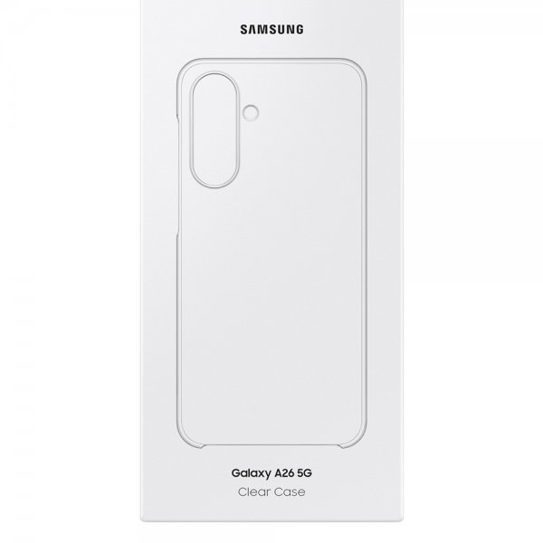 Samsung Alkuperäinen Galaxy A26 Kuori Clear Case Läpinäkyvä