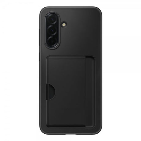 Samsung Original Galaxy A36 suojakuori korttipaikalla, musta
