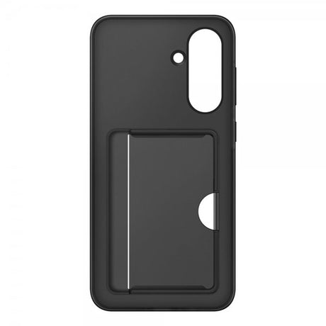 Samsung Original Galaxy A36 suojakuori korttipaikalla, musta