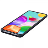 Samsung Original Galaxy A41 -silikonisuojakuori, musta