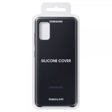 Samsung Original Galaxy A41 -silikonisuojakuori, musta