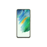 Samsung Original Galaxy S21 FE Silicone Cover - suojakuori (oliivinvihreä)