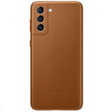 Samsung Original Galaxy S21 Plus -nahkakotelo, ruskea