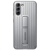Samsung Original Galaxy S21 Plus -suojakuori, jossa tuki, vaaleanharmaa