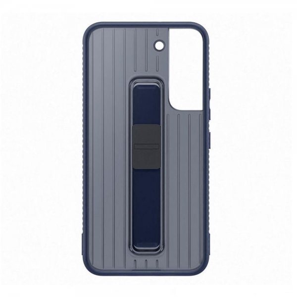 Samsung Alkuperäinen Galaxy S22 Plus Protective Standing Cover -suojakuori, laivastonsininen