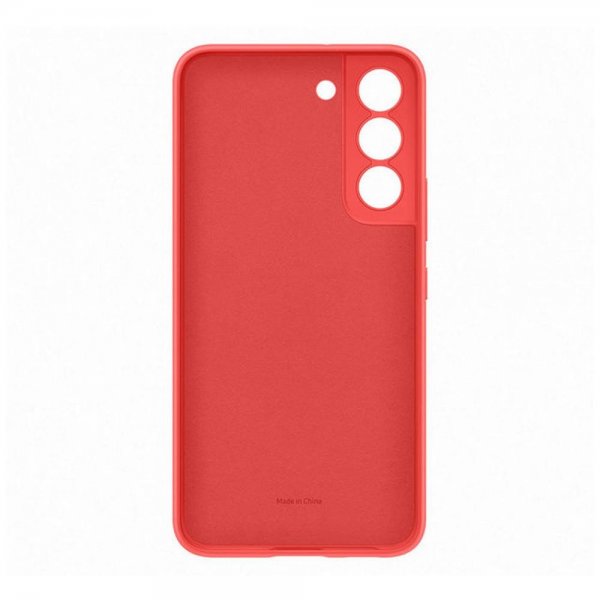 Samsung Alkuperäinen Galaxy S22 Plus Suojakuori Silikonikansi Coral