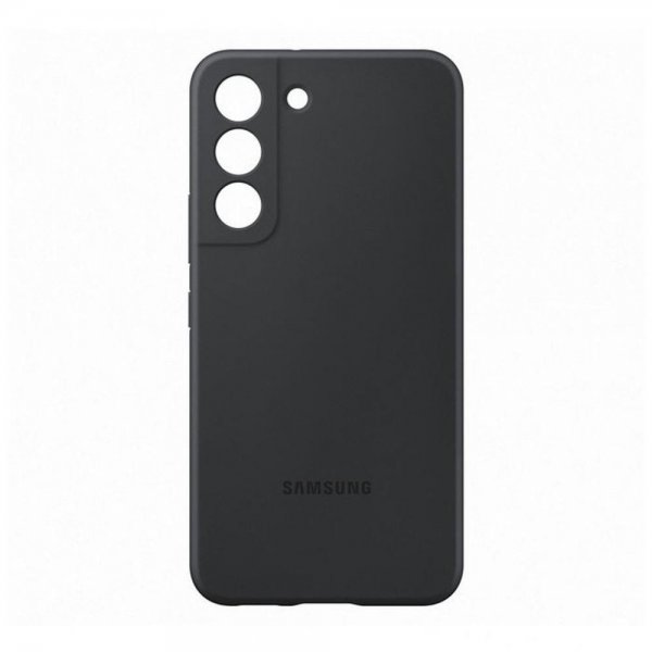 Samsung alkuperäinen Galaxy S22 Plus Silicone Cover, musta
