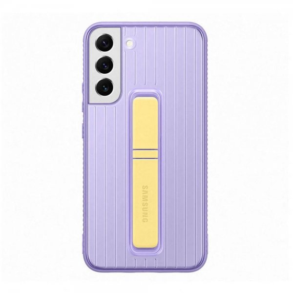 Samsung Alkuperäinen Galaxy S22 Protective Standing Cover -suojakuori, laventelin värinen