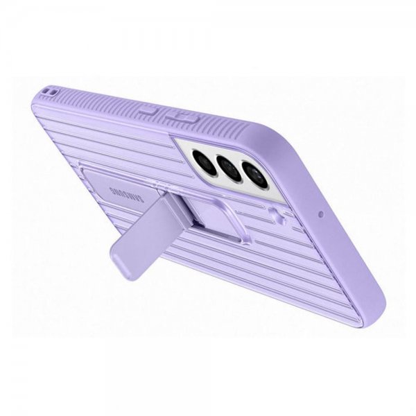 Samsung Alkuperäinen Galaxy S22 Protective Standing Cover -suojakuori, laventelin värinen