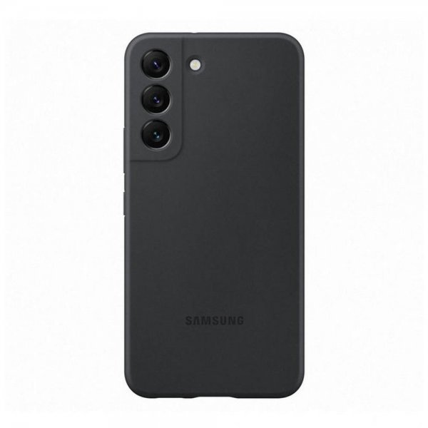 Samsung Original Galaxy S22 -silikonisuojakuori, musta
