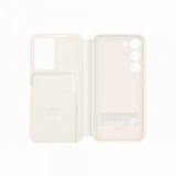 Samsung alkuperäinen Galaxy S23 Plus kotelo Smart View Wallet Case, Cream