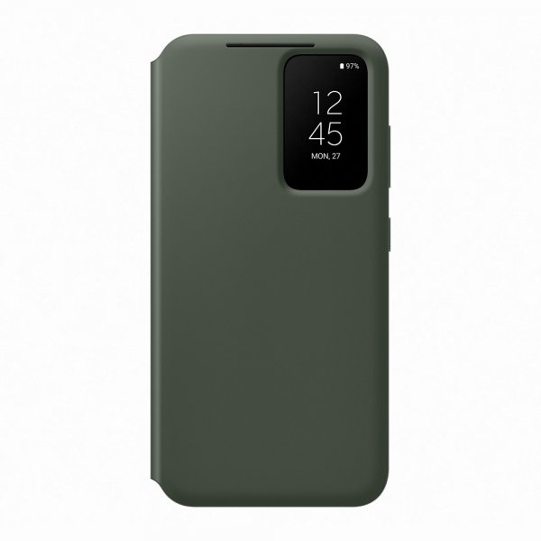 Samsung Original Galaxy S23 Plus -suojakotelo Smart View Wallet Case, Khaki
