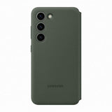 Samsung Original Galaxy S23 Plus -suojakotelo Smart View Wallet Case, Khaki