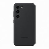 Samsung Alkuperäinen Galaxy S23 Smart View Wallet Case, musta