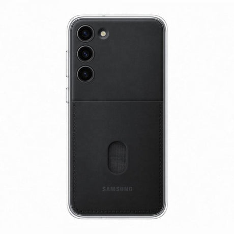 Samsung Alkuperäinen Galaxy S23 Plus Suojakuori Frame Case Musta
