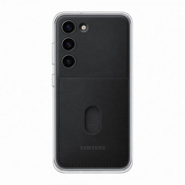 Samsung Alkuperäinen Galaxy S23 Kuori Frame Case Musta
