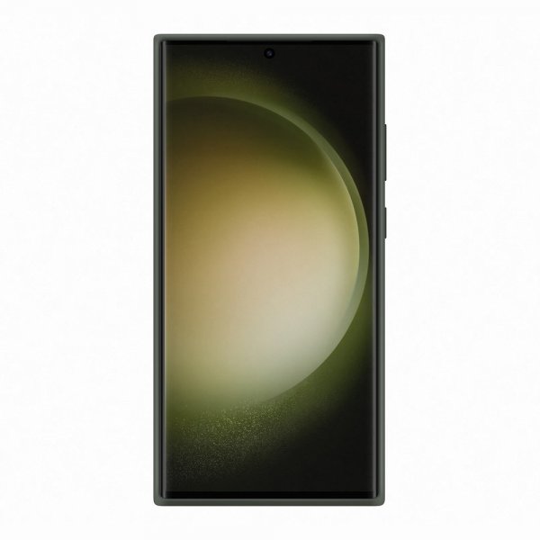 Samsung Alkuperäinen Galaxy S23 Ultra -silikonisuojakuori, khaki