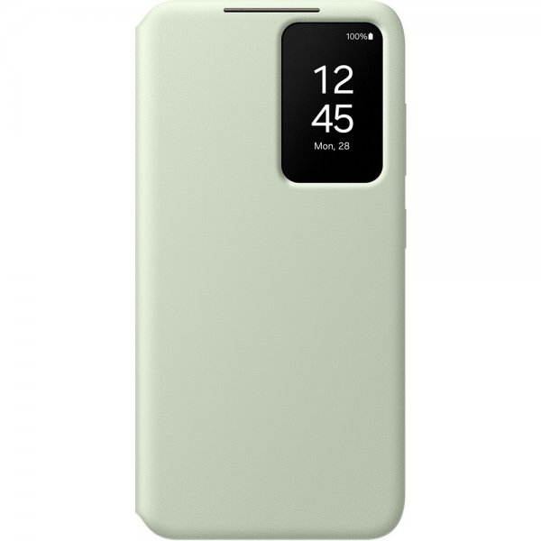 Samsung Original Galaxy S24 Plus -kotelo Smart View Wallet Case, vaaleanvihreä
