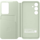 Samsung Original Galaxy S24 Plus -kotelo Smart View Wallet Case, vaaleanvihreä
