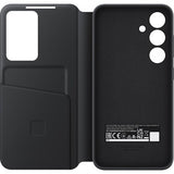 Samsung Original Galaxy S24 Plus -kotelo Smart View Wallet Case Musta