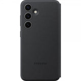 Samsung Original Galaxy S24 Plus -kotelo Smart View Wallet Case Musta