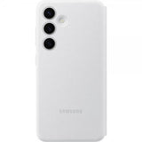 Samsung Alkuperäinen Galaxy S24 Plus Suojakotelo Smart View Wallet Case Valkoinen