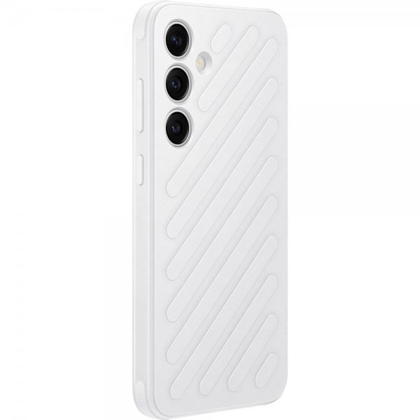 Samsung Alkuperäinen Galaxy S24 Plus Suojakuori Shield Case Vaaleanharmaa