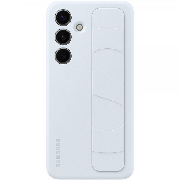 Samsung alkuperäinen Galaxy S24 Plus -suojakuori, Standing Grip Case, vaaleansininen