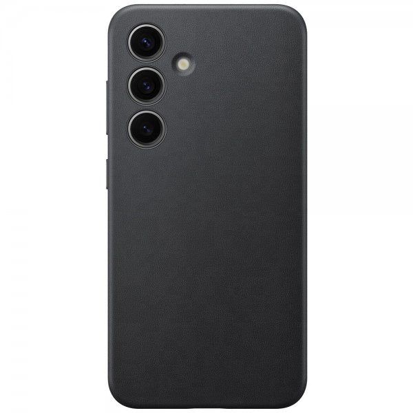 Samsung Original Galaxy S24 Plus Kuori Vegaaninahkakuori Musta