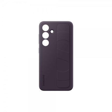 Samsung Alkuperäinen Galaxy S24 -suojakuori Standing Grip Case Dark Violet