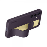 Samsung Alkuperäinen Galaxy S24 -suojakuori Standing Grip Case Dark Violet