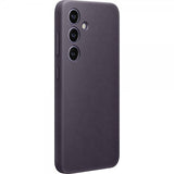 Samsung Galaxy S24 Kuori Vegan Leather Case Dark Violet