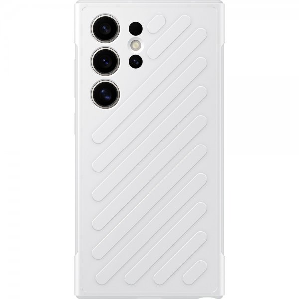 Samsung Original Galaxy S24 Ultra Shield Case, vaaleanharmaa