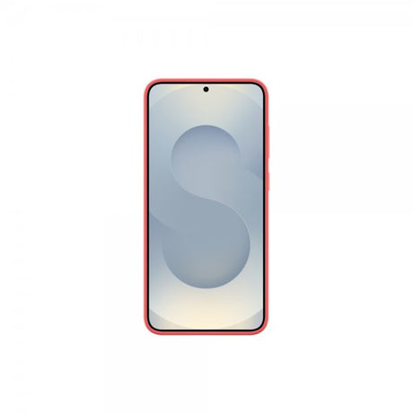 Samsung Alkuperäinen Galaxy S25 Plus -silikonikuori, punainen