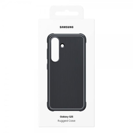 Samsung Original Galaxy S25 -suojakuori Rugged Case, musta