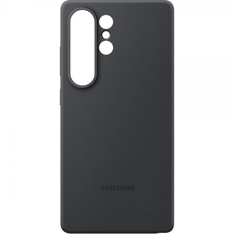 Samsung Alkuperäinen Galaxy S25 Ultra Silicone Case -suojakuori, musta
