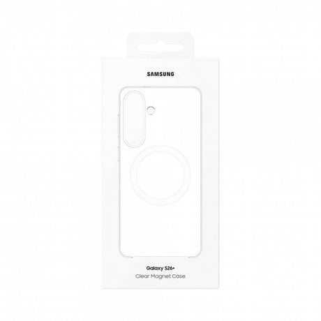 Samsung Alkuperäinen Galaxy S26 Plus Kuori Kirkas Magneettikuori Läpinäkyvä