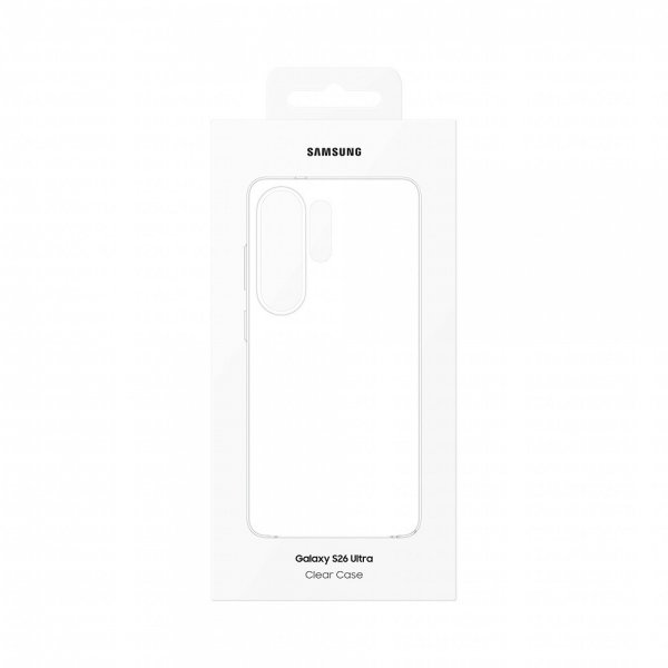 Samsung Original Galaxy S26 Ultra -kirkaskotelo Läpinäkyvä