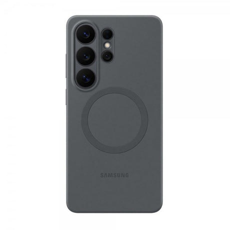 Samsung Original Galaxy S26 Ultra -silikonisuojakuori magneetilla, musta