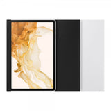 Samsung alkuperäinen Galaxy Tab S7 Plus/S7 FE/S8 Plus -kotelo Note View Cover, musta