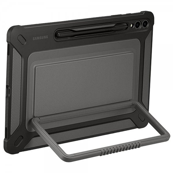 Samsung alkuperäinen Galaxy Tab S9 Plus Outdoor Cover -suojakuori, titaani