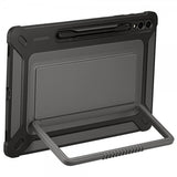 Samsung alkuperäinen Galaxy Tab S9 Plus Outdoor Cover -suojakuori, titaani