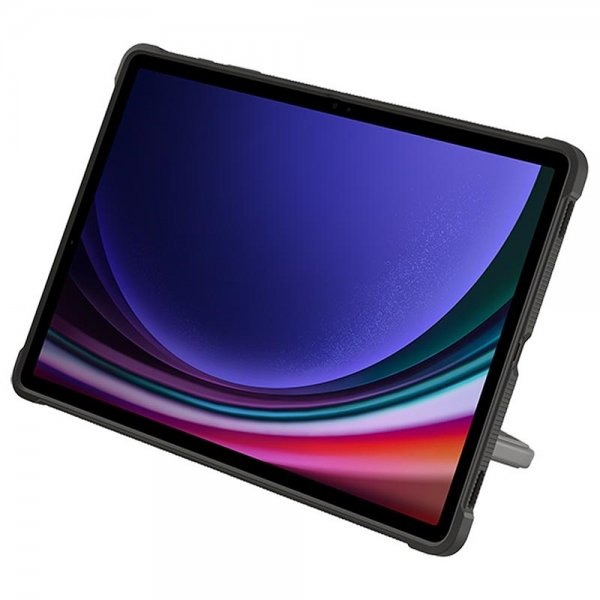 Samsung alkuperäinen Galaxy Tab S9 Plus Outdoor Cover -suojakuori, titaani