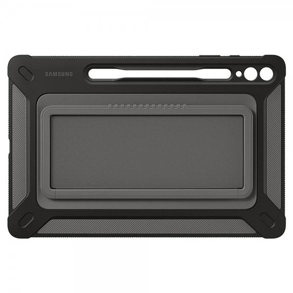 Samsung alkuperäinen Galaxy Tab S9 Plus Outdoor Cover -suojakuori, titaani
