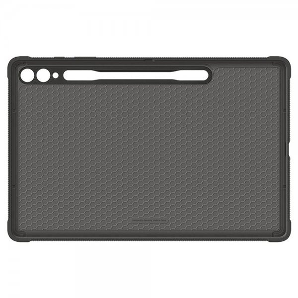Samsung alkuperäinen Galaxy Tab S9 Plus Outdoor Cover -suojakuori, titaani