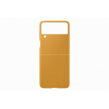 Samsung Original Galaxy Z Flip 3 -nahkakotelo, sinapinkeltainen