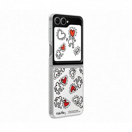 Samsung Original Galaxy Z Flip 6/Galaxy Z Flip 7 FE -kuoret Flipsuit Case, valkoinen