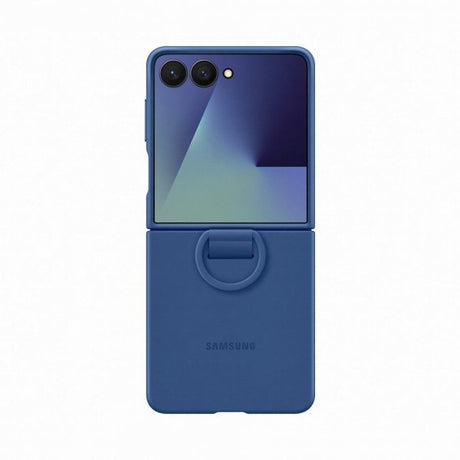 Samsung Alkuperäinen Galaxy Z Flip 7 Kuori Ring Case Silicone Sininen