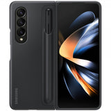 Samsung Original Galaxy Z Fold 4 -suojakuori, jossa teline ja kynä, musta